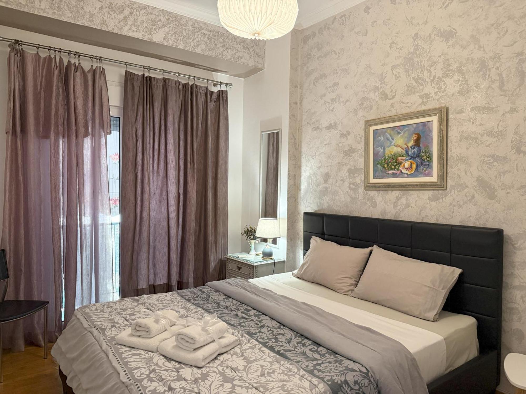 2 Bedrooms Apartment Center Of Athens 4 Min Subway Eksteriør billede